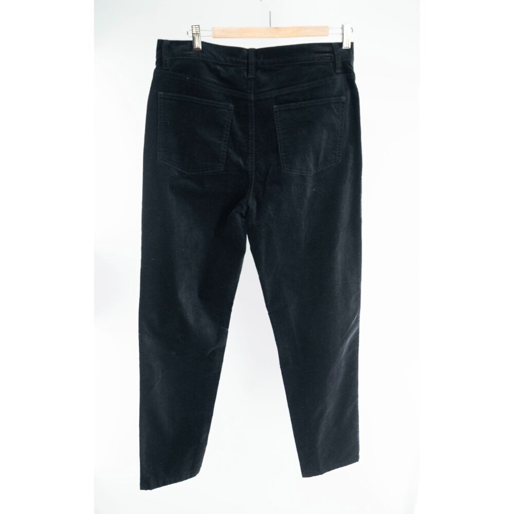 Eileen Fisher Organic Cotton Stretch Velveteen Pant Slim Fit | Med | NWT - Picture 6 of 9